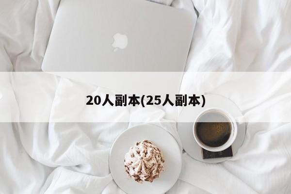 20人副本(25人副本)