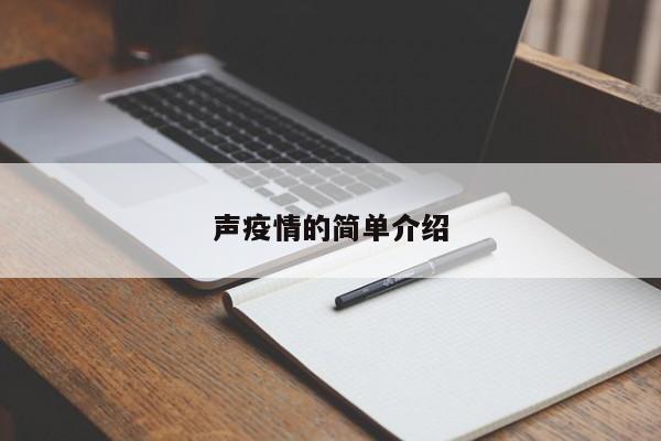 声疫情的简单介绍