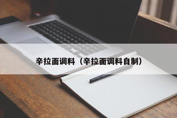 辛拉面调料（辛拉面调料自制）