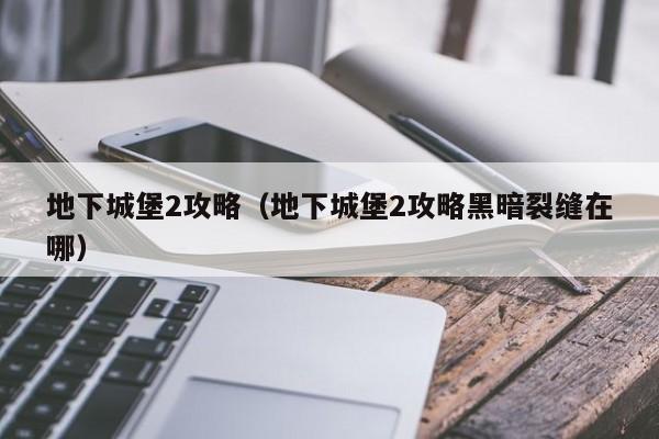 地下城堡2攻略（地下城堡2攻略黑暗裂缝在哪）
